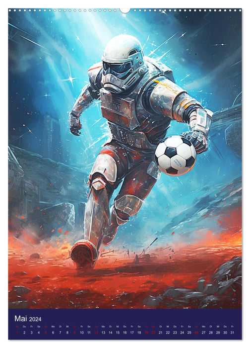 Our future in space. Pulsierendes Leben auf neuen Planeten (CALVENDO Premium Wandkalender 2024)