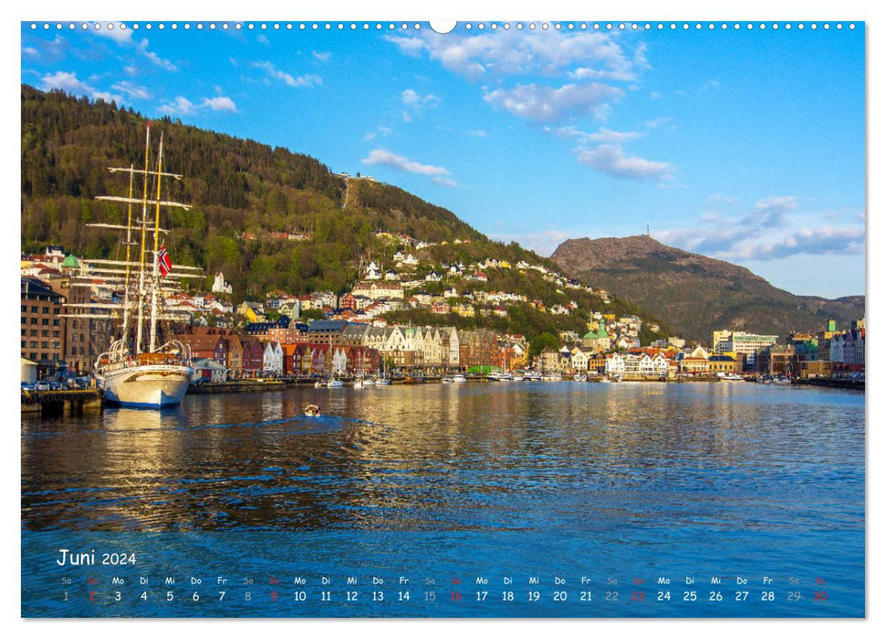 Skandinavien - Fjorde, Schären und Meer... (CALVENDO Wandkalender 2024)