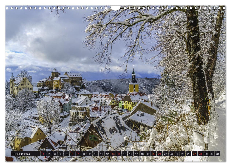 Hohnsteiner Impressionen (CALVENDO Wandkalender 2024)