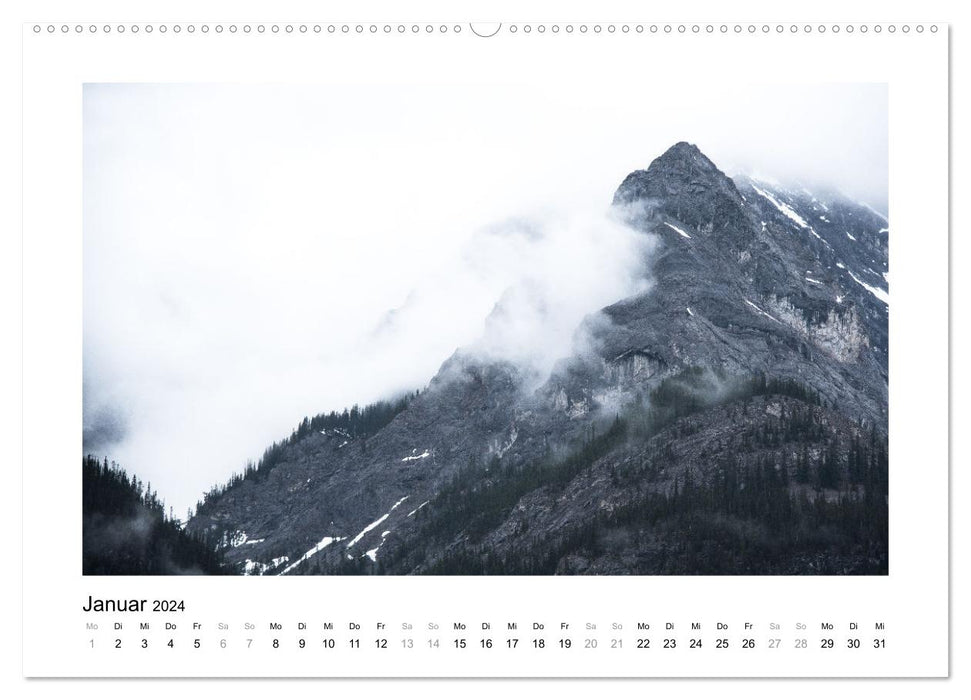 The Rockies - Der Westen Kanadas (CALVENDO Premium Wandkalender 2024)