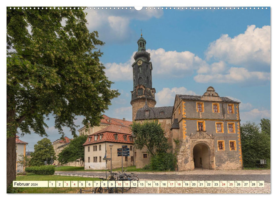 Weimar - cultural city in the heart of Europe (CALVENDO wall calendar 2024) 