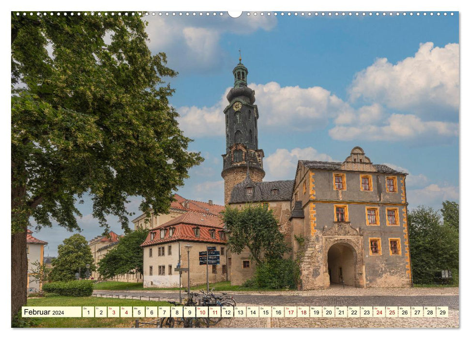 Weimar - cultural city in the heart of Europe (CALVENDO Premium Wall Calendar 2024) 