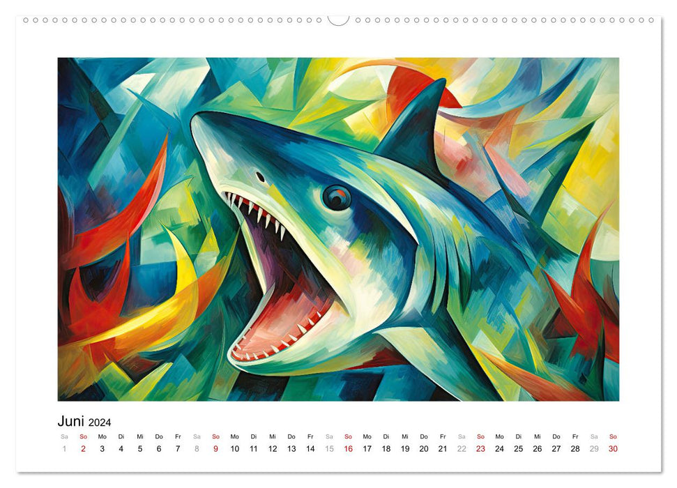 Monde sous-marin, coloré et beau (calendrier mural CALVENDO 2024) 