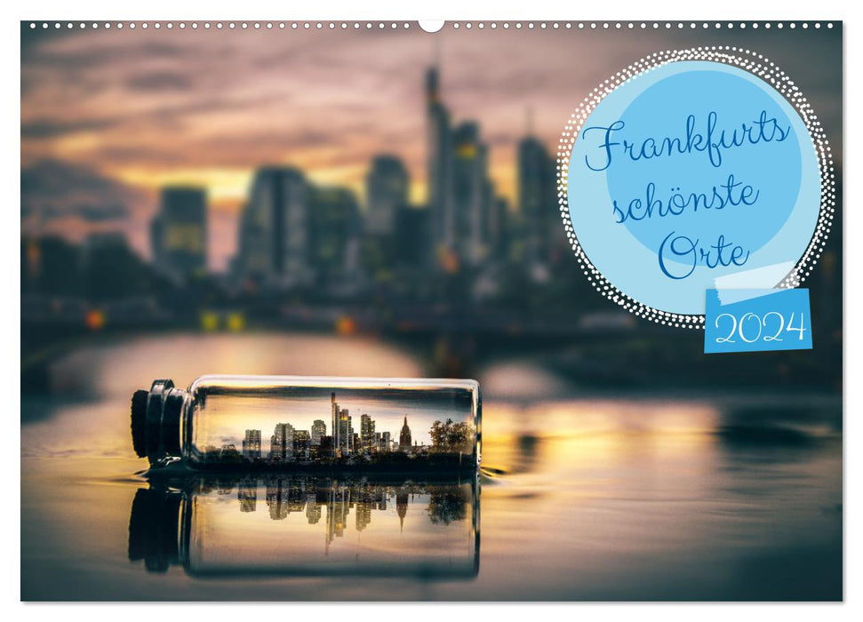 Frankfurt's most beautiful places (CALVENDO wall calendar 2024) 