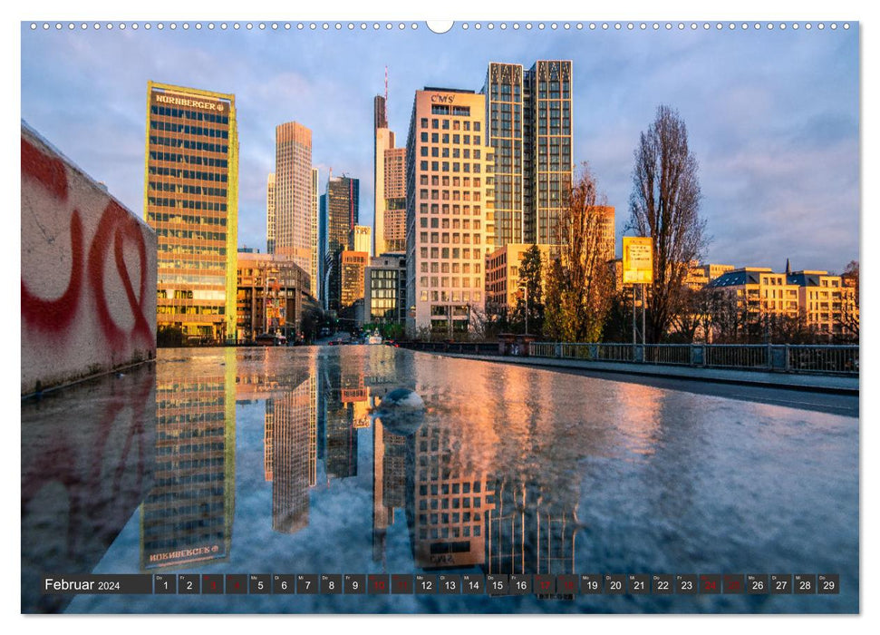 Frankfurts schönste Orte (CALVENDO Wandkalender 2024)