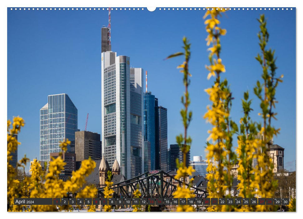 Frankfurt's most beautiful places (CALVENDO wall calendar 2024) 