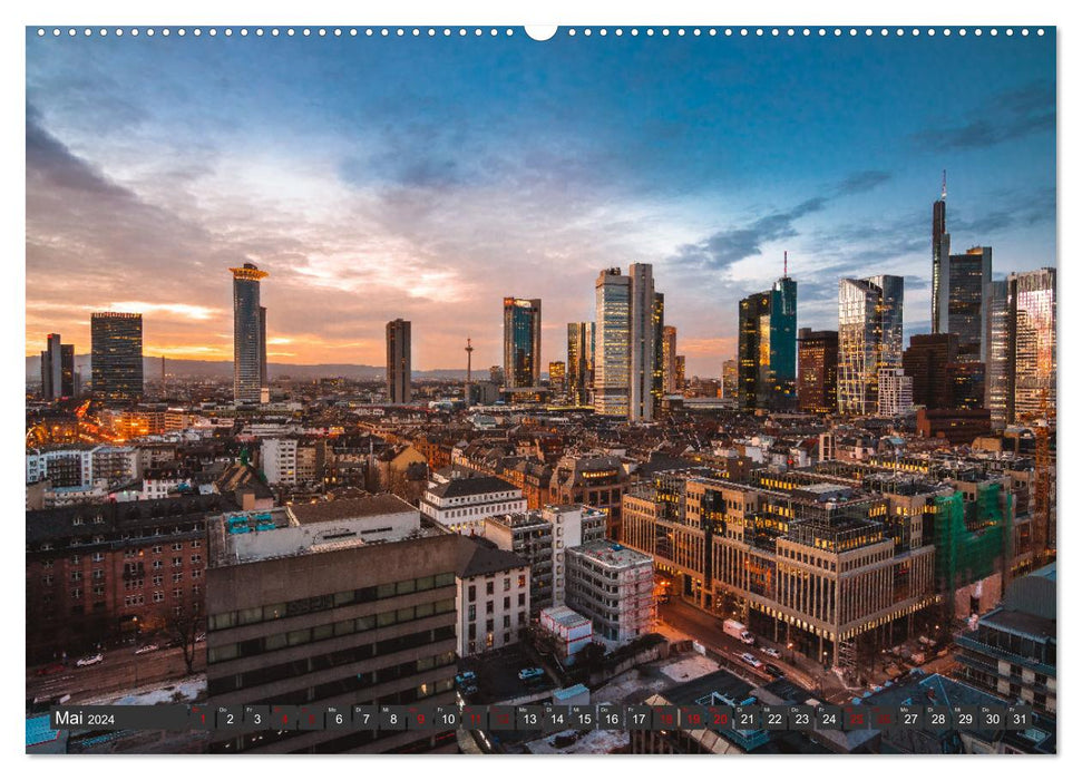 Frankfurt's most beautiful places (CALVENDO wall calendar 2024) 