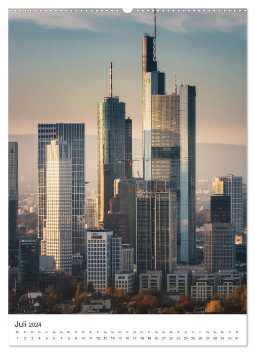 Frankfurt am Main, a city full of magic (CALVENDO Premium Wall Calendar 2024) 