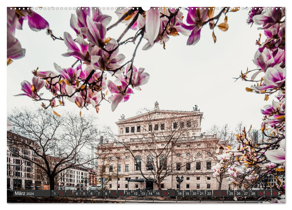 Frankfurt's most beautiful places (CALVENDO Premium Wall Calendar 2024) 