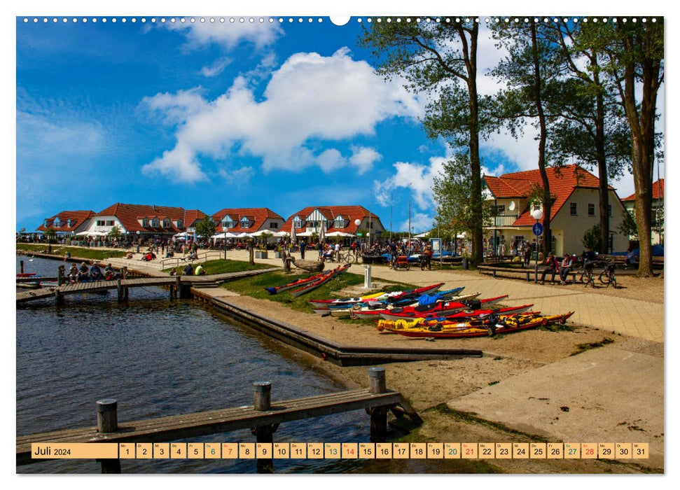 Impressions of the Baltic Sea resort of Rerik (CALVENDO Premium Wall Calendar 2024) 