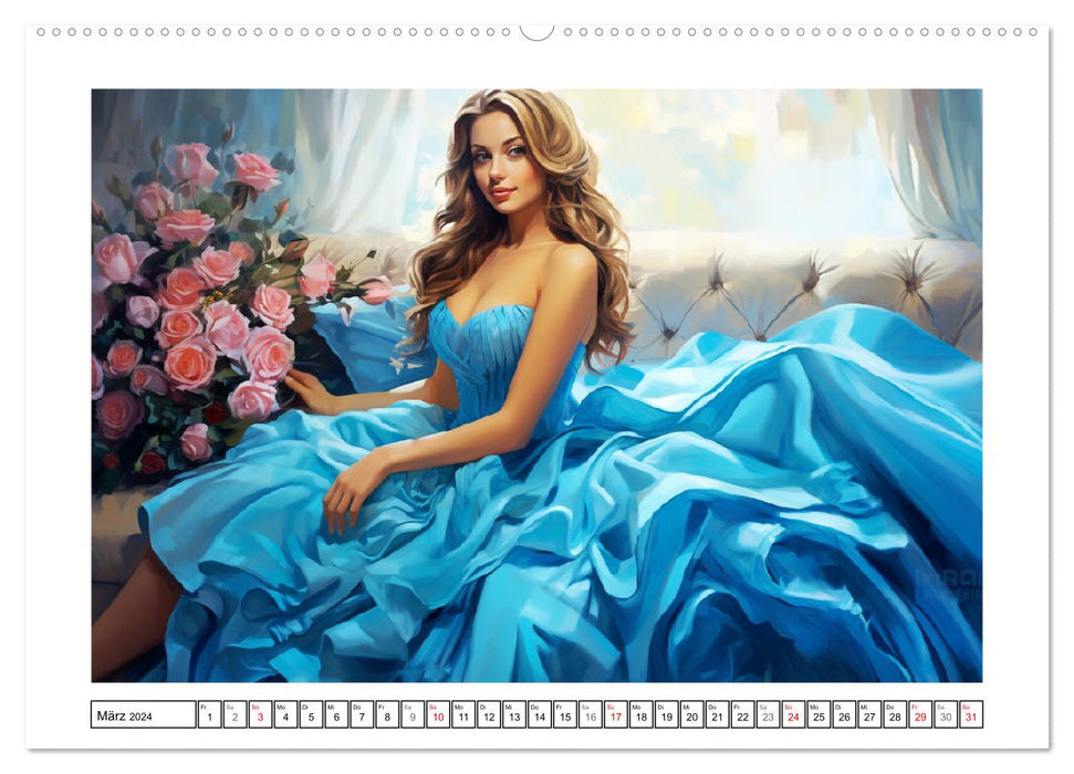 Festive elegance. Enchanting Grace (CALVENDO Premium Wall Calendar 2024) 