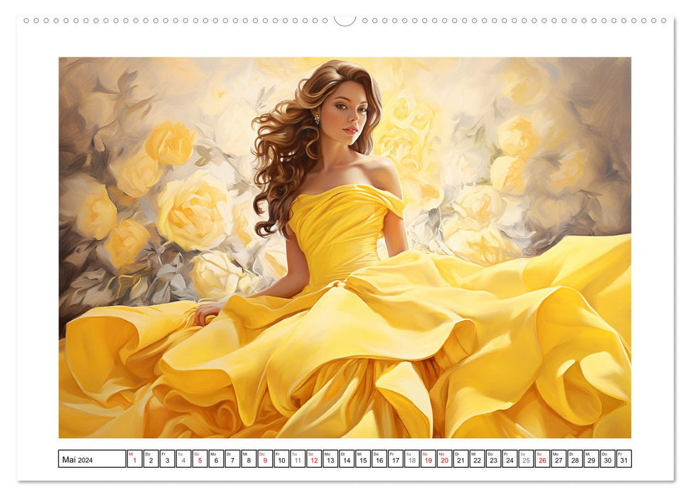 Élégance festive. Grâce enchanteresse (Calvendo Premium Wall Calendar 2024) 