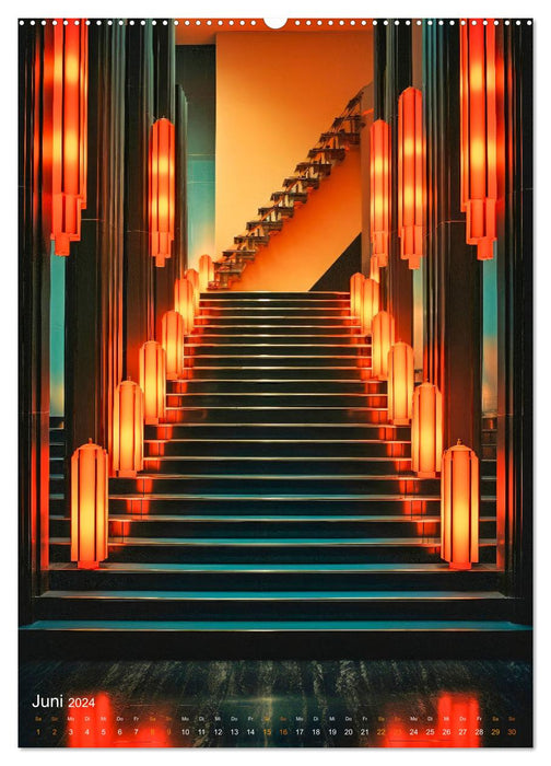 Treppen Architektur (CALVENDO Wandkalender 2024)