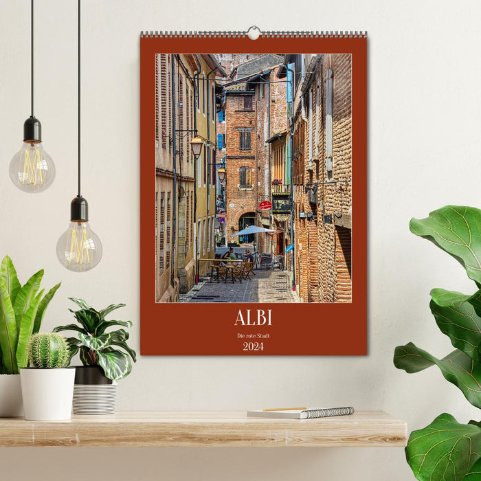 Albi - Die rote Stadt (CALVENDO Wandkalender 2024)