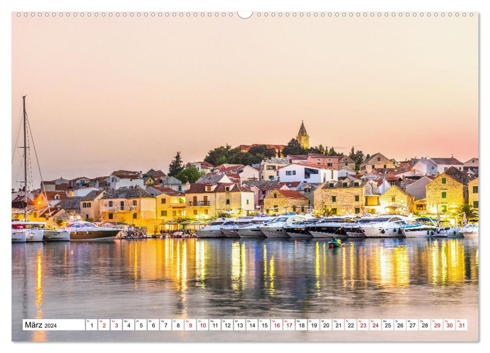 Croatia Pearl of the Balkans (CALVENDO Wall Calendar 2024) 