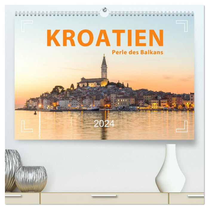 Kroatien Perle des Balkans (CALVENDO Premium Wandkalender 2024)