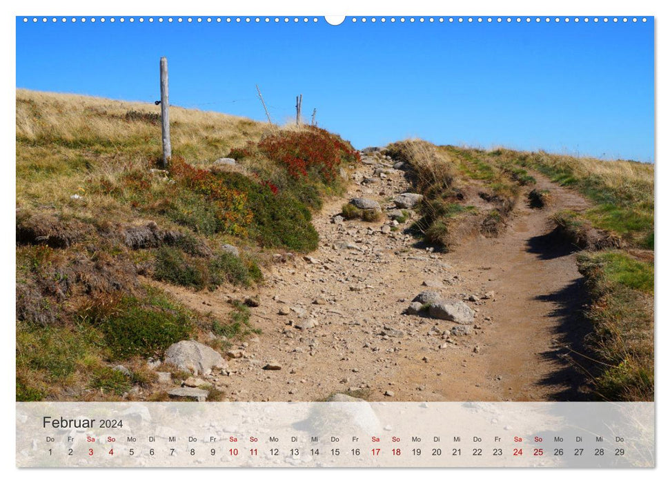 Vosges - The exceptional natural heritage in the east of France (CALVENDO Premium Wall Calendar 2024) 