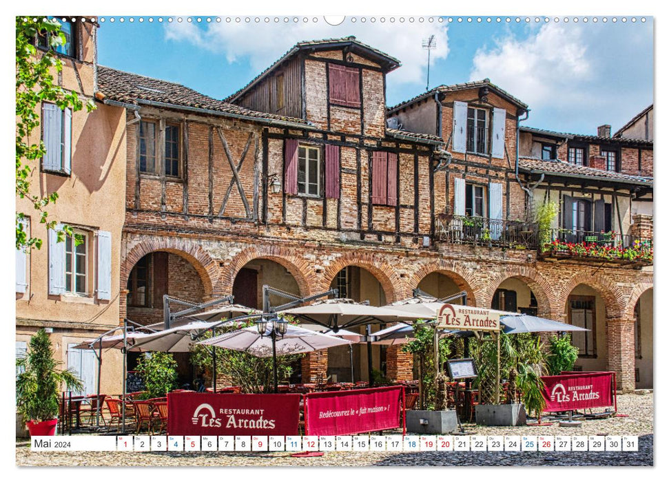 Albi - siège épiscopal et patrimoine culturel mondial (Calendrier mural CALVENDO 2024) 