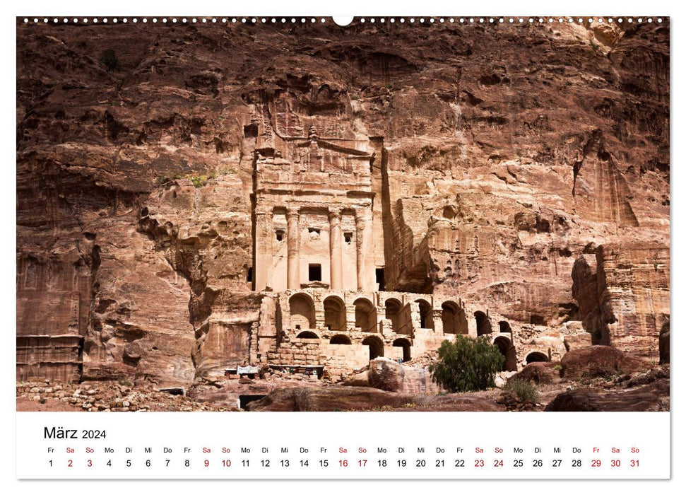 Impressions Petra (Calendrier mural CALVENDO 2024) 