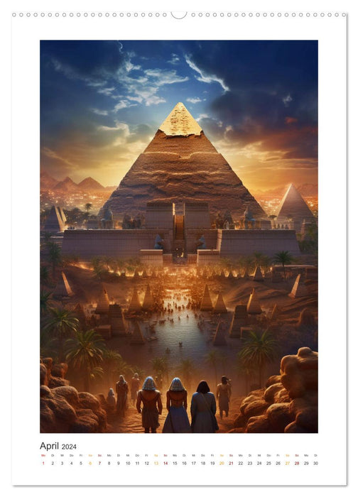 In ancient Egypt (CALVENDO wall calendar 2024) 