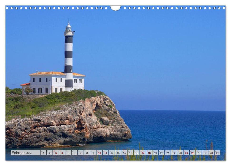 Dream in Blue - Places of Longing (CALVENDO Wall Calendar 2024) 