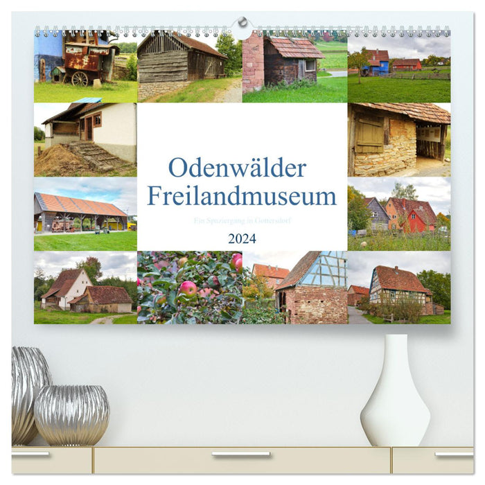 Odenwälder Freilandmuseum - Ein Spaziergang in Gottersdorf (CALVENDO Premium Wandkalender 2024)