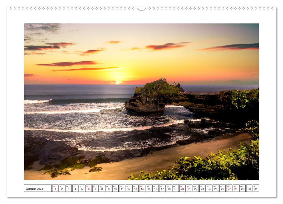 Bali Insel der Götter (CALVENDO Premium Wandkalender 2024)