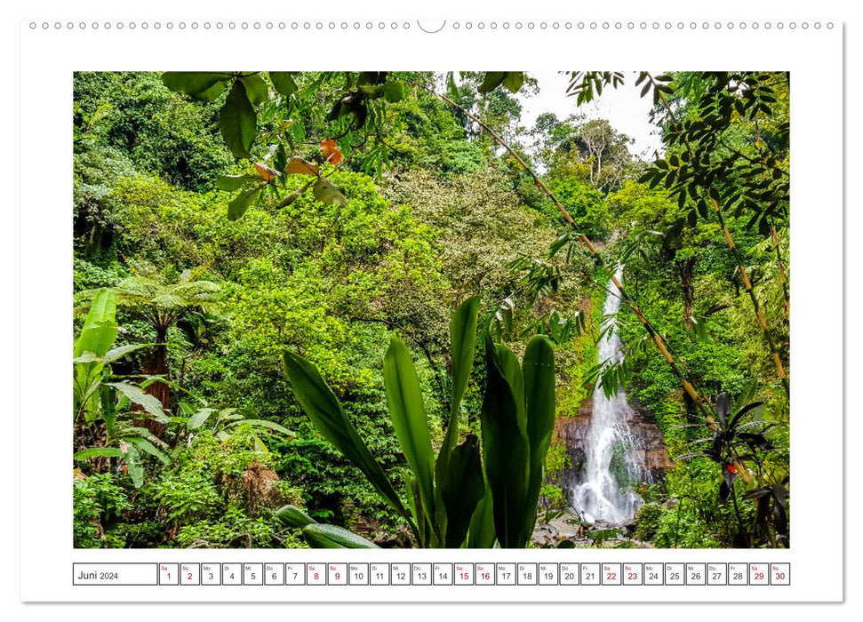 L'île des Dieux de Bali (Calvendo Premium Wall Calendar 2024) 