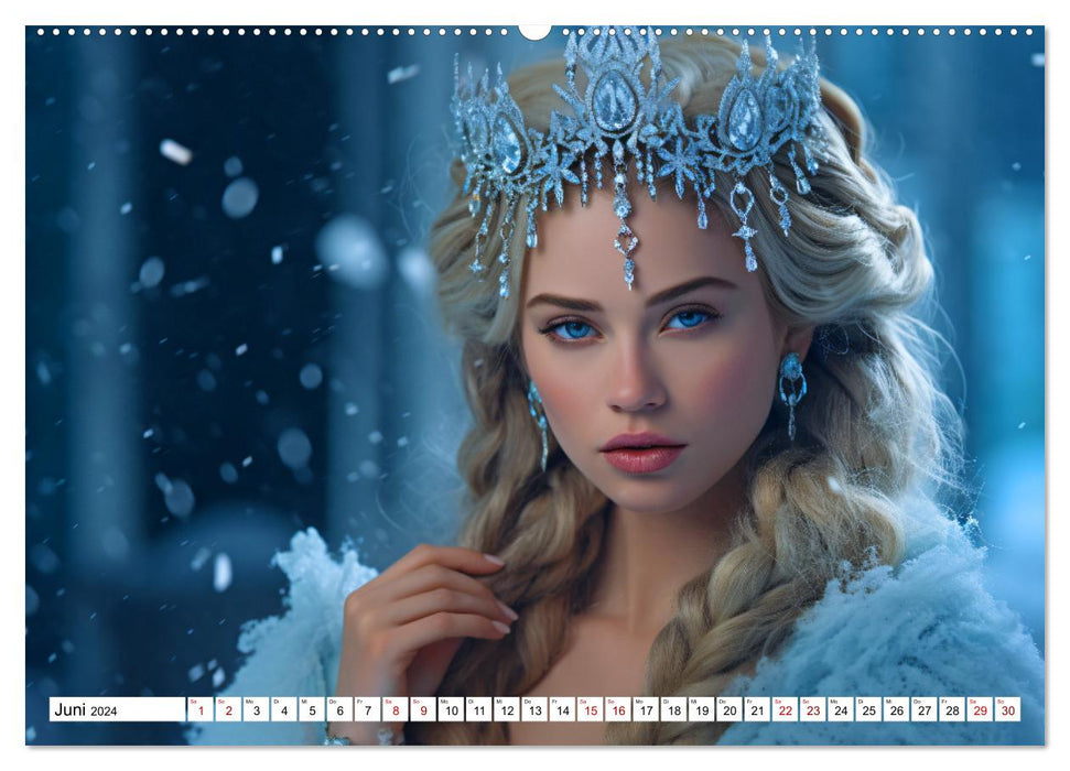Fairy Tale Magic - Enchanted Worlds (CALVENDO Wall Calendar 2024) 