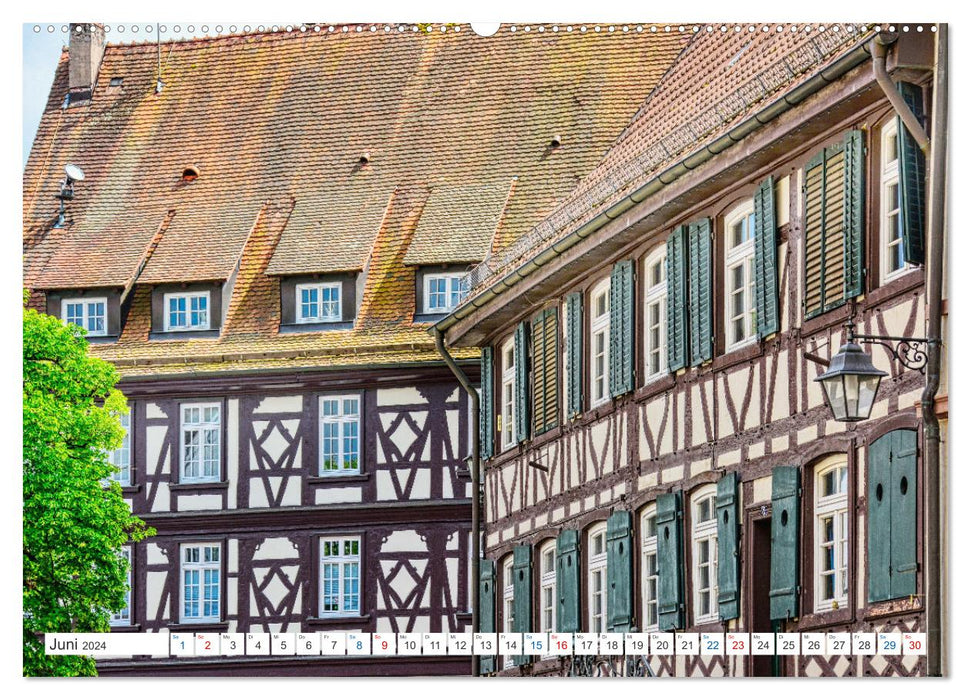 Haslach im Kinzigtal - The lively market town (CALVENDO Premium Wall Calendar 2024) 