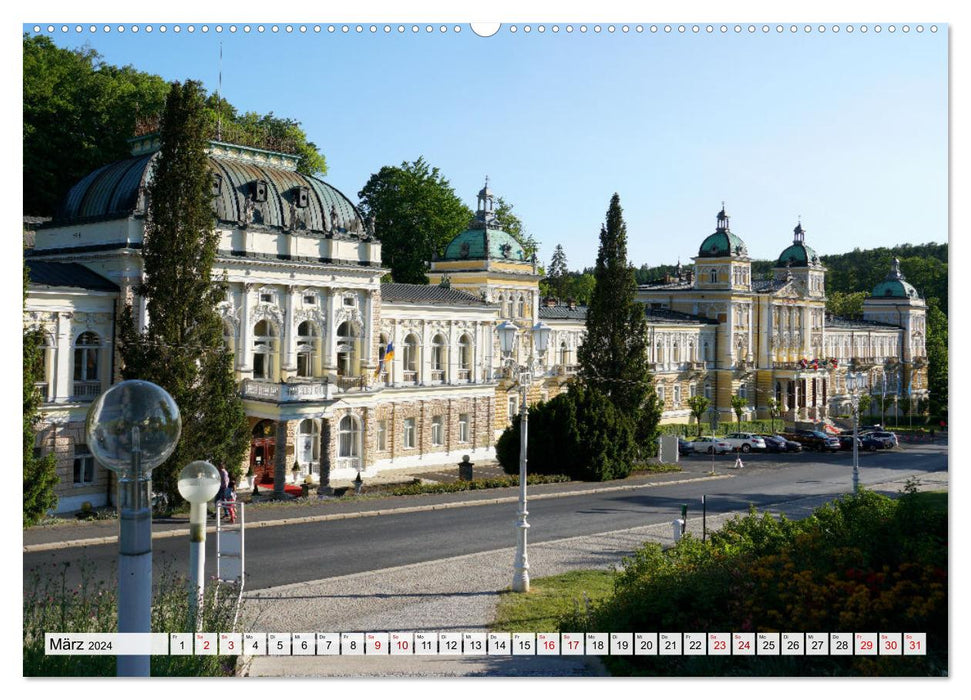 Kurort Marienbad (CALVENDO Premium Wandkalender 2024)