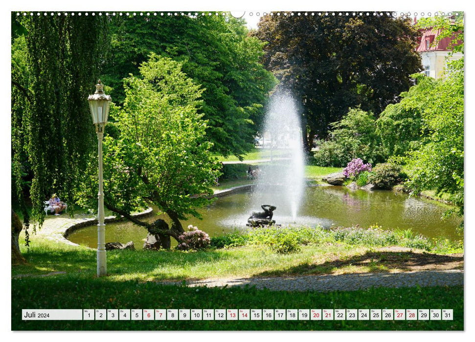 Marienbad Spa Town (CALVENDO Premium Wall Calendar 2024) 