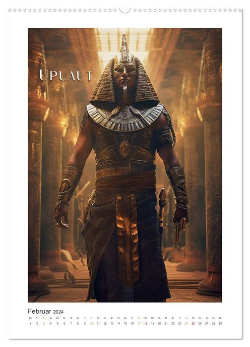 Ägytische Götter (CALVENDO Wandkalender 2024)