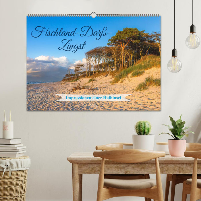 Fischland-Darß-Zingst 2024 Impressions of a peninsula (CALVENDO wall calendar 2024) 