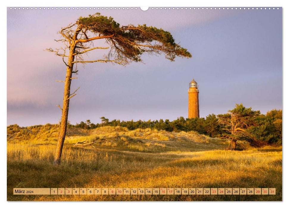 Fischland-Darß-Zingst 2024 Impressions of a peninsula (CALVENDO wall calendar 2024) 