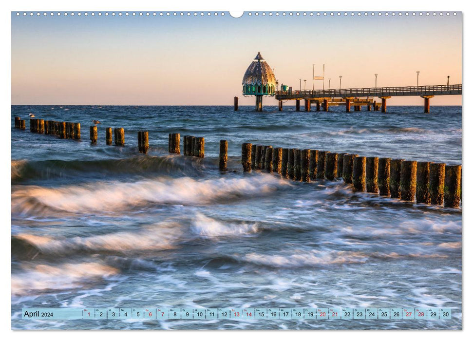 Fischland-Darß-Zingst 2024 Impressions of a peninsula (CALVENDO wall calendar 2024) 