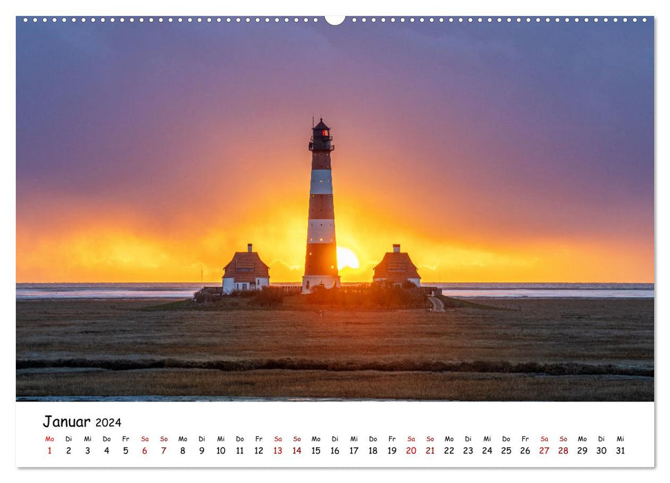 Heimat Entdecken - Nordfriesland (CALVENDO Premium Wandkalender 2024)