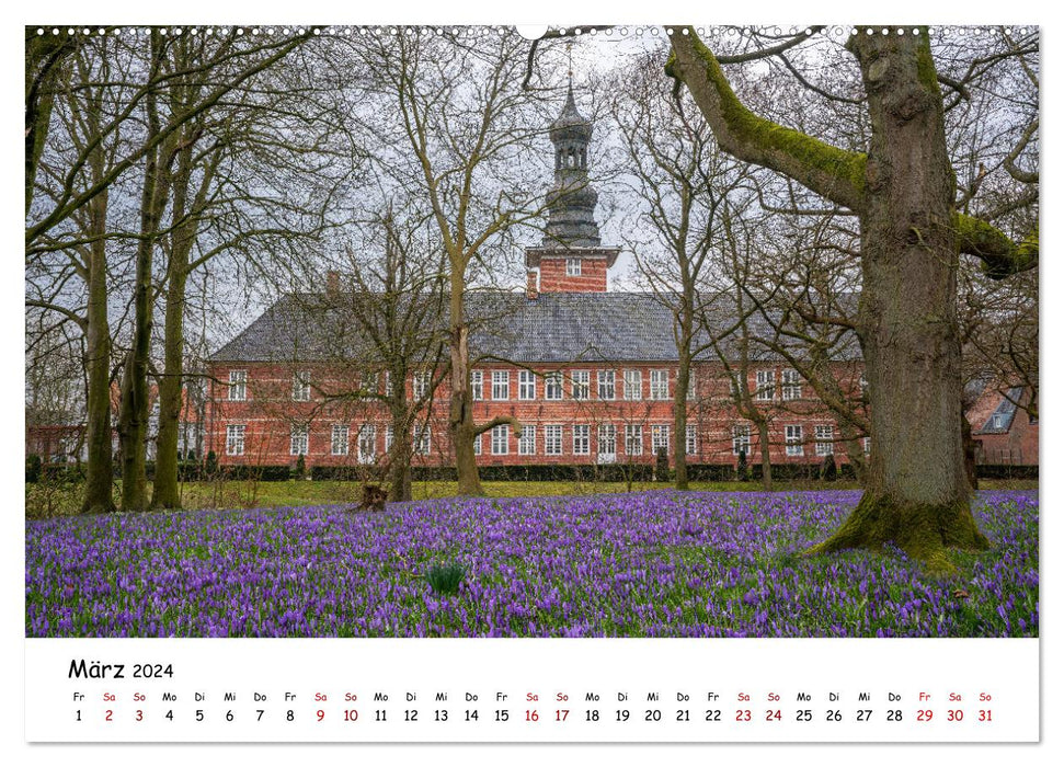 Heimat Entdecken - Nordfriesland (CALVENDO Premium Wandkalender 2024)