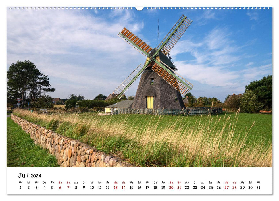 Discover Home - North Frisia (CALVENDO Premium Wall Calendar 2024) 