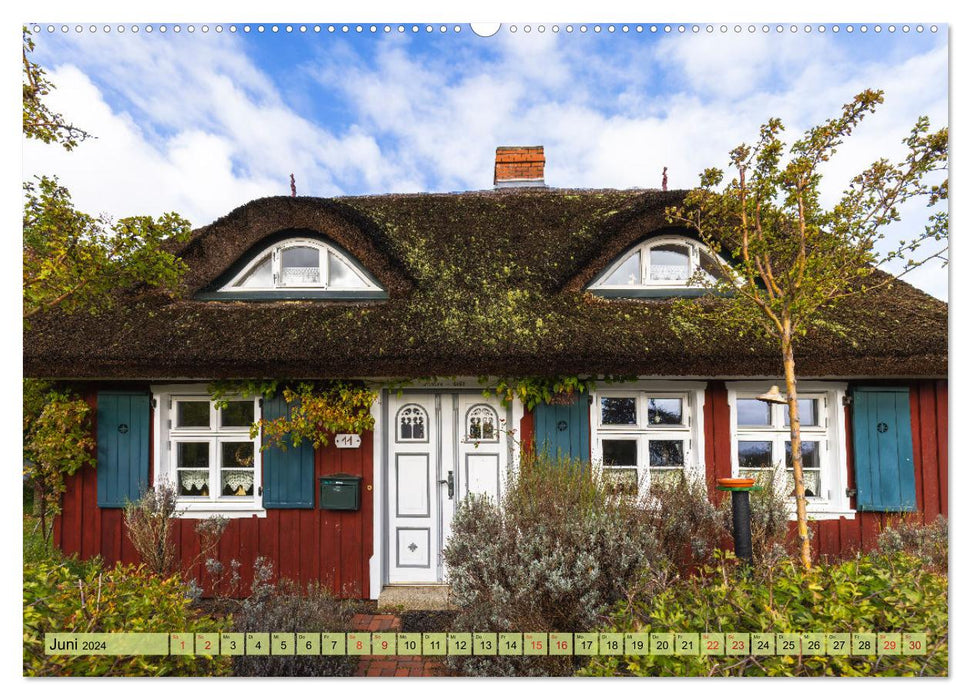 Fischland-Darß-Zingst 2024 Impressions d'une péninsule (Calvendo Premium Wall Calendar 2024) 