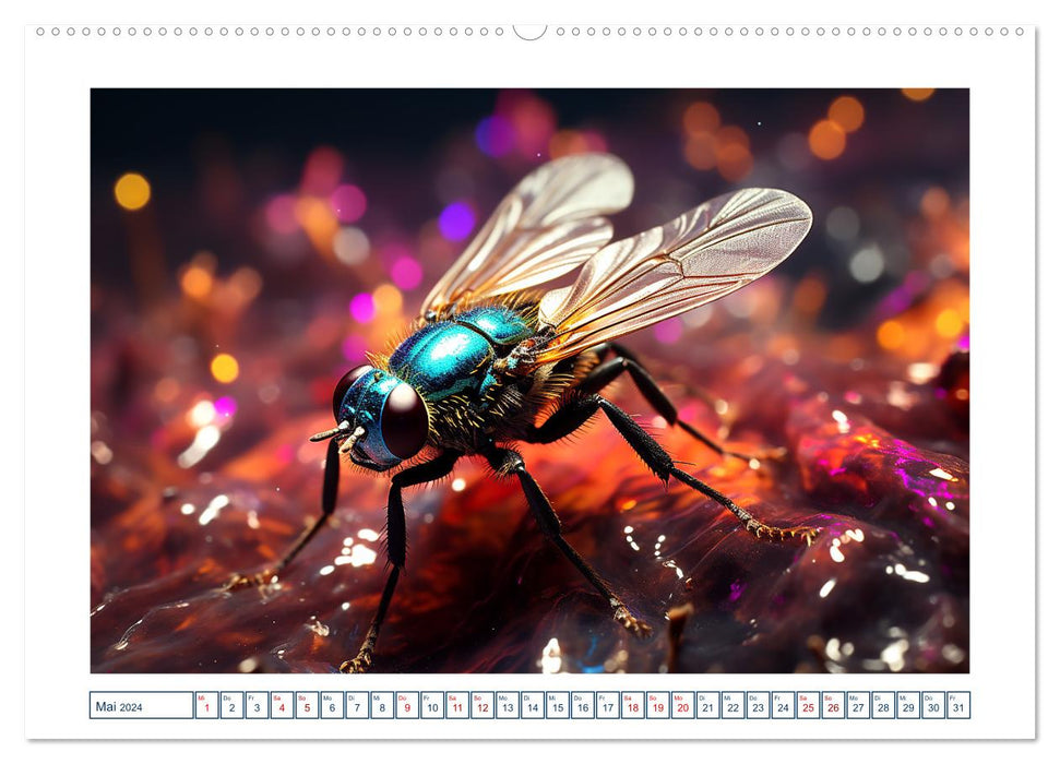 Magical Insects (CALVENDO Premium Wall Calendar 2024) 
