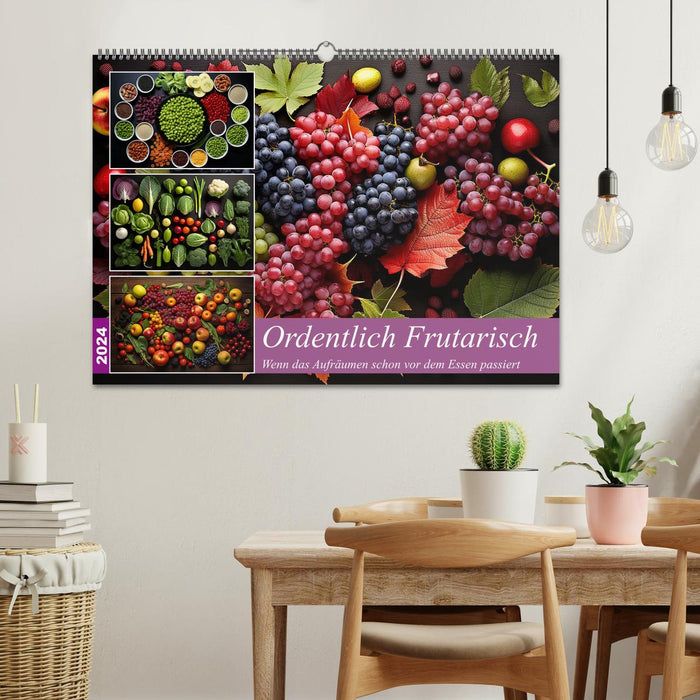 Bien fruitarien (Calendrier mural CALVENDO 2024) 
