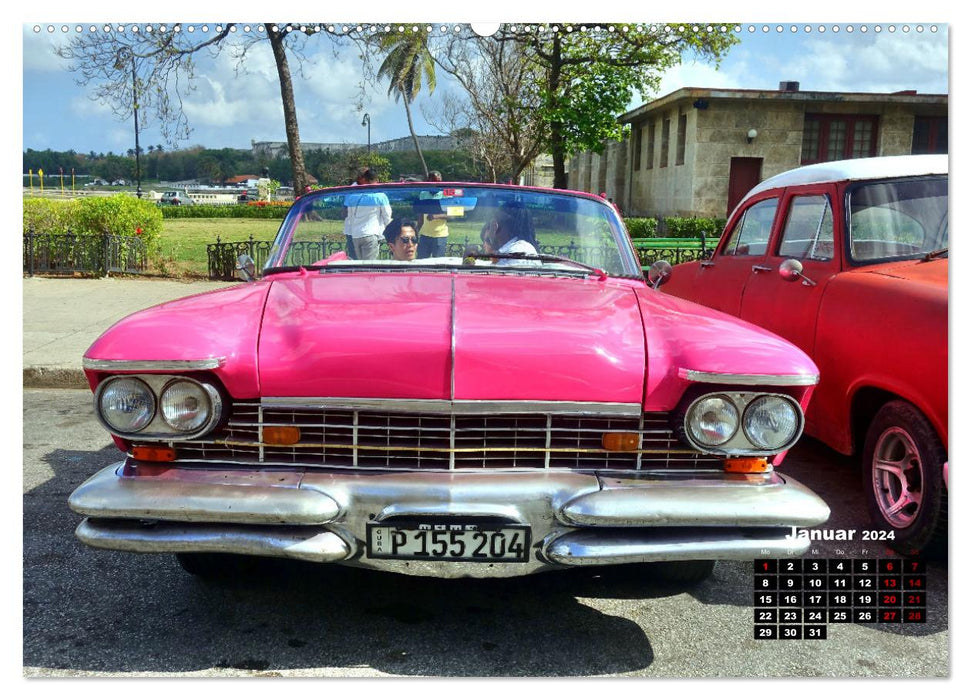 Best of Imperial - Ein US-Oldtimer in Kuba (CALVENDO Premium Wandkalender 2024)