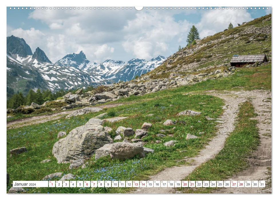 The Clarée Valley - the wonderful encounter with nature (CALVENDO wall calendar 2024) 