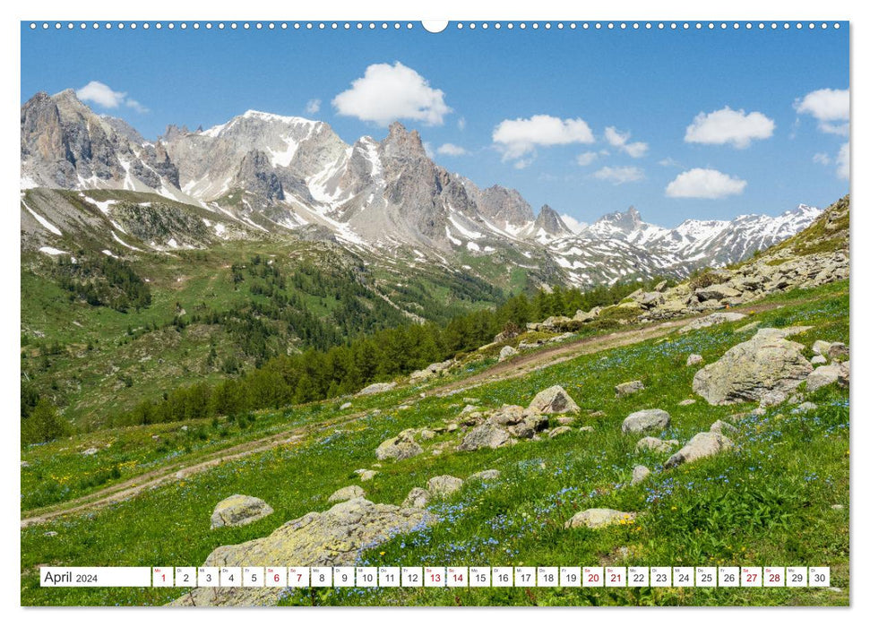 The Clarée Valley - the wonderful encounter with nature (CALVENDO wall calendar 2024) 