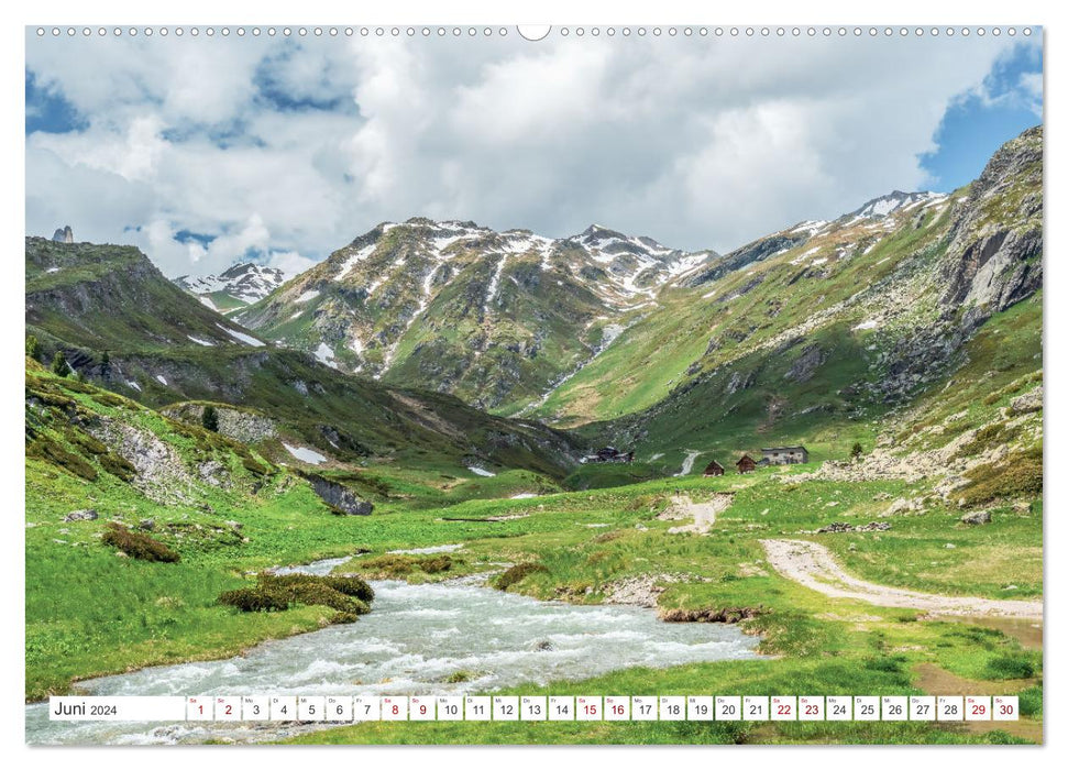 Das Clarée-Tal - die wonderschöne Begegnung mit der Natur (CALVENDO Wandkalender 2024)