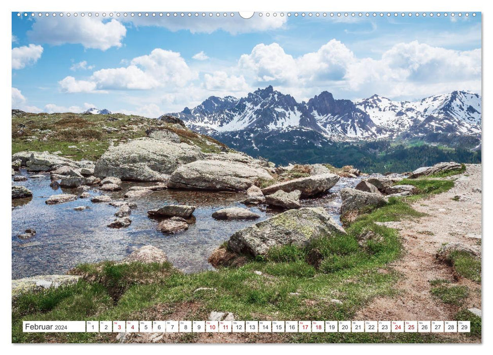 Das Clarée-Tal - die wonderschöne Begegnung mit der Natur (CALVENDO Premium Wandkalender 2024)