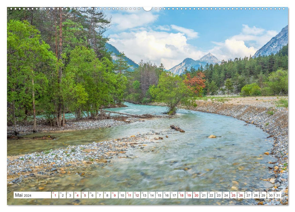 The Clarée Valley - the beautiful encounter with nature (CALVENDO Premium Wall Calendar 2024) 
