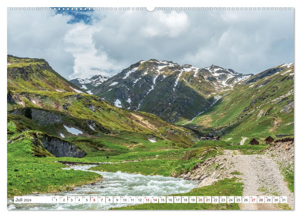 The Clarée Valley - the beautiful encounter with nature (CALVENDO Premium Wall Calendar 2024) 