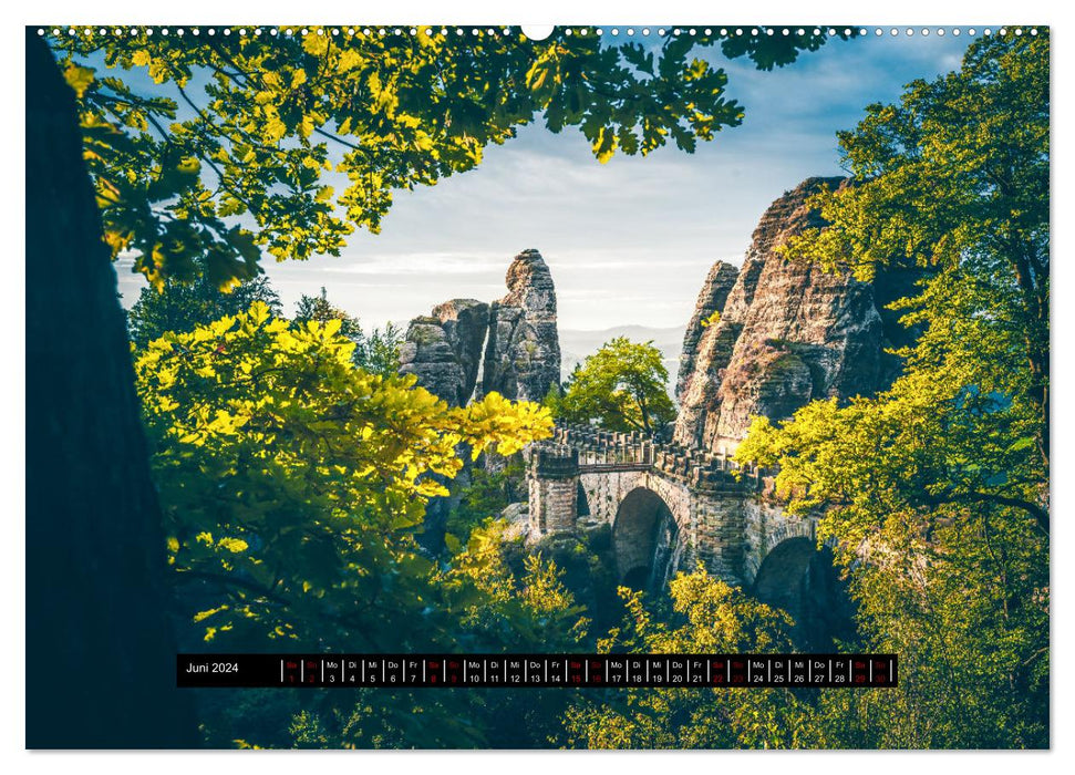 Lesser-known beauties in Germany (CALVENDO wall calendar 2024) 